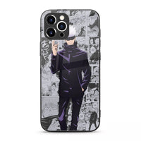 Jujutsu Kaisen Anime Tempered-Glass Case for Samsung Galaxy & iPhone