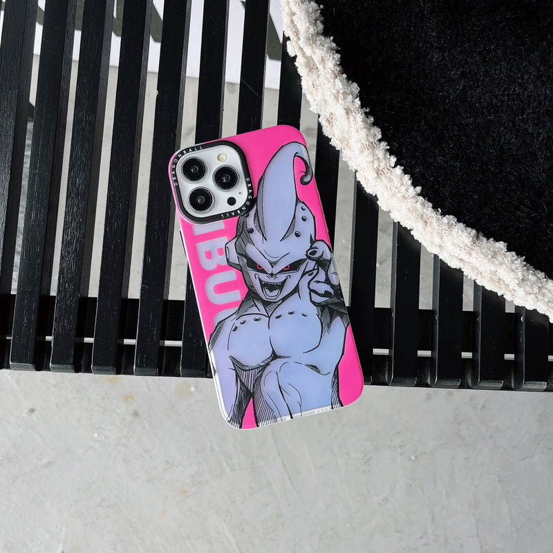 Dragon Ball Goku Anime Phone Case - Laser Light Double-Sided Cover