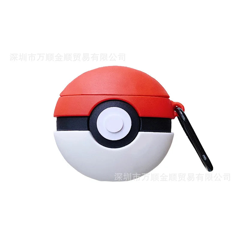 3D Cartoon Anime AirPods Case - Soft Silicone Cover