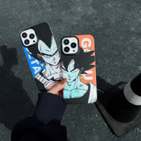 Dragon Ball Goku Anime Phone Case - Laser Light Double-Sided Cover