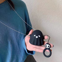 3D Cartoon Anime AirPods Case - Soft Silicone Cover