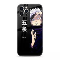 Jujutsu Kaisen Anime Tempered-Glass Case for Samsung Galaxy & iPhone