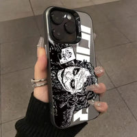 Electroplated Shockproof Anime Phone Case for iPhone