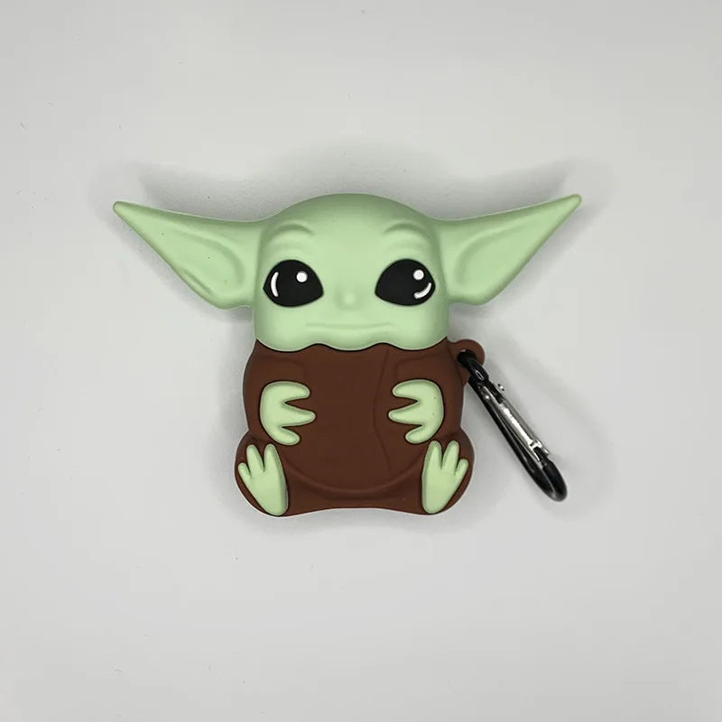 3D Cartoon Anime AirPods Case - Soft Silicone Cover