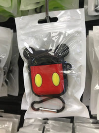 3D Cartoon Anime AirPods Case with Keychain - Soft Silicone Cover