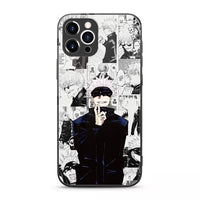 Jujutsu Kaisen Anime Tempered-Glass Case for Samsung Galaxy & iPhone
