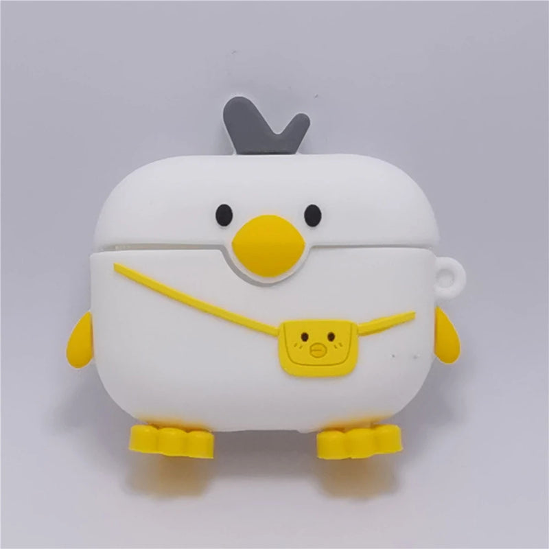 3D Cartoon AirPods Pro Case - Soft Silicone Cover