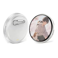 LED Anime Badge Pin for Itabags & Con Fits — White