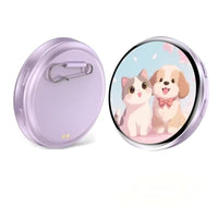LED Anime Badge Pin for Itabags & Con Fits — Purple