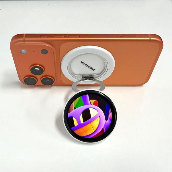 MagSafe Rotating Ring Stand — Custom Photo Display Phone Grip & Kickstand