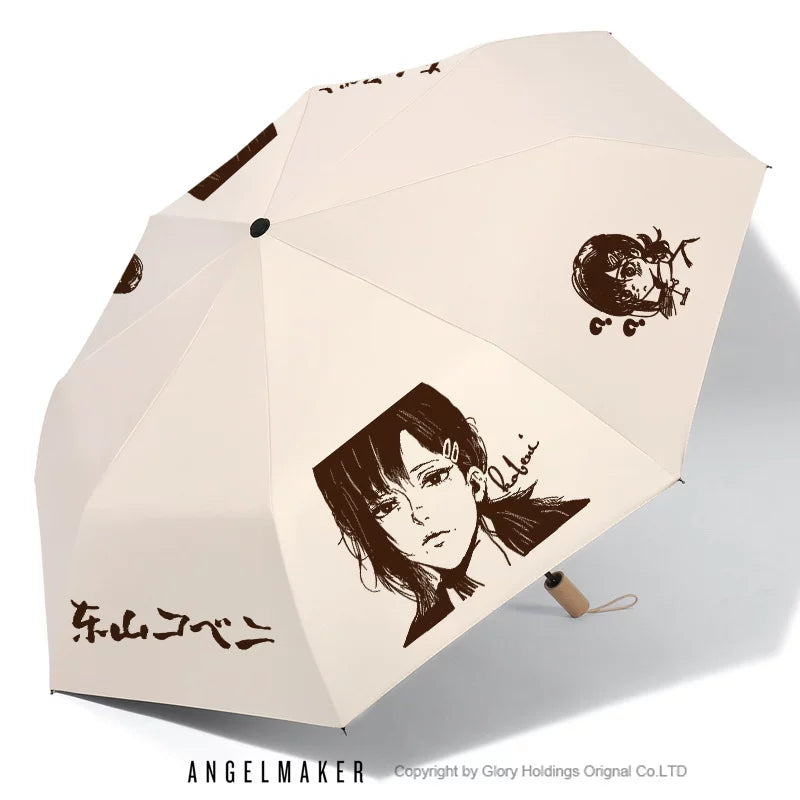 Chainsaw Man Reze Folding Umbrella — 7 Designs