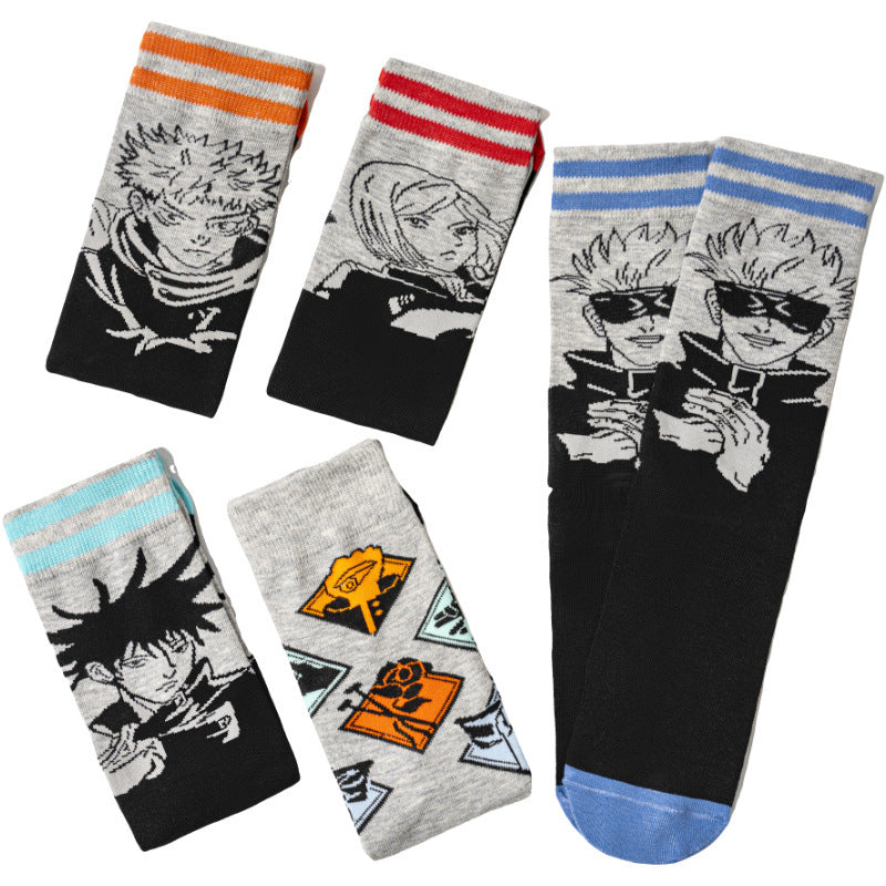 JJK Cotton Crew Socks