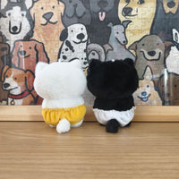 Moody Cat Plush Keychain - Funny Grumpy Cat Doll