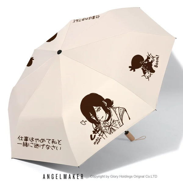 Chainsaw Man Reze Folding Umbrella — 7 Designs
