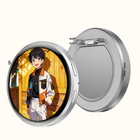 2 in 1 E-Badge Display — 1.85" HD Touchscreen Magnetic Photo Pin