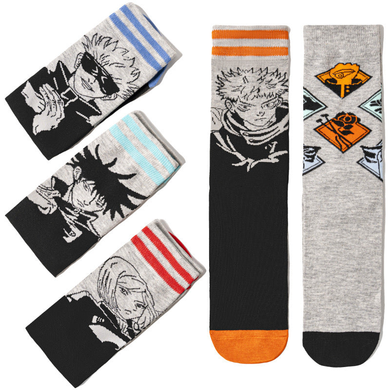 JJK Cotton Crew Socks