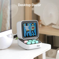 Retro Pixel Art Bluetooth Speaker with DIY LED Display