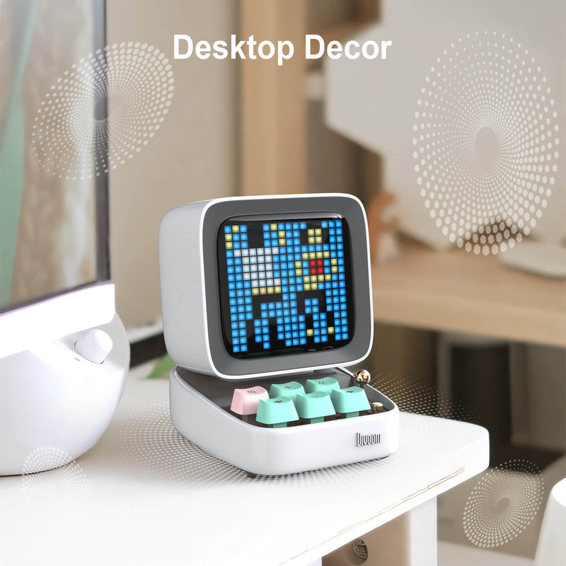 Retro Pixel Art Bluetooth Speaker with DIY LED Display