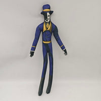 Carnival Pierrot Abstract Slender Twistable Plush - Harlequin, Jester & More