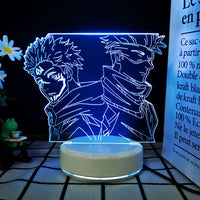 JJK 3D LED Night Light - Multi-Color Dimmable Desk Lamp — view 71