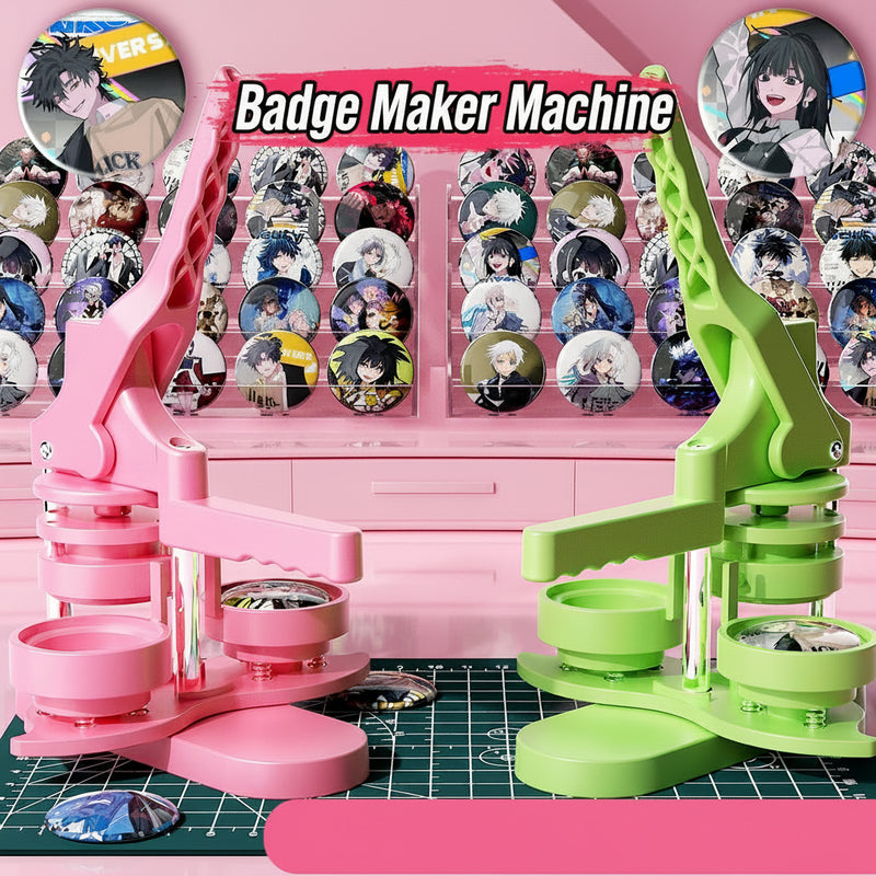 58mm Badge Maker Machine — DIY Badge Press Kit