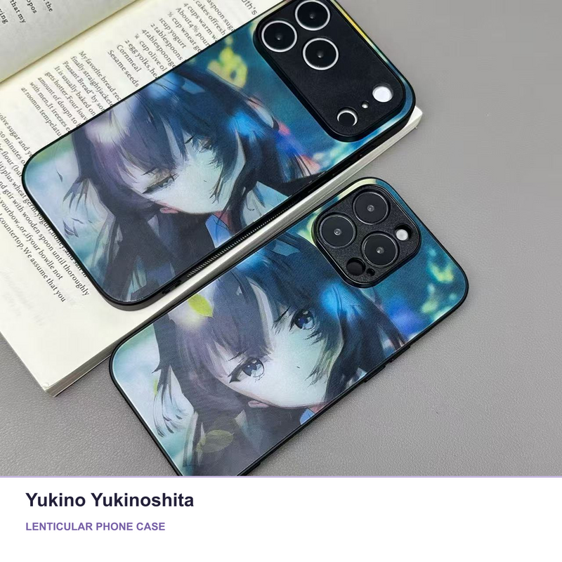 Yukino Yukinoshita Lenticular Phone Case — footer
