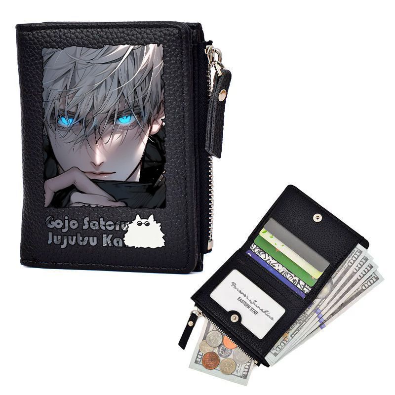 Gojo Zip Wallet — PU Card Holder & Coin Purse