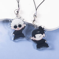 JJK Gojo & Geto Spring Bobble Standee Keychain Set
