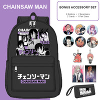 Chainsaw Man School Backpack — 17 Designs — product view 12