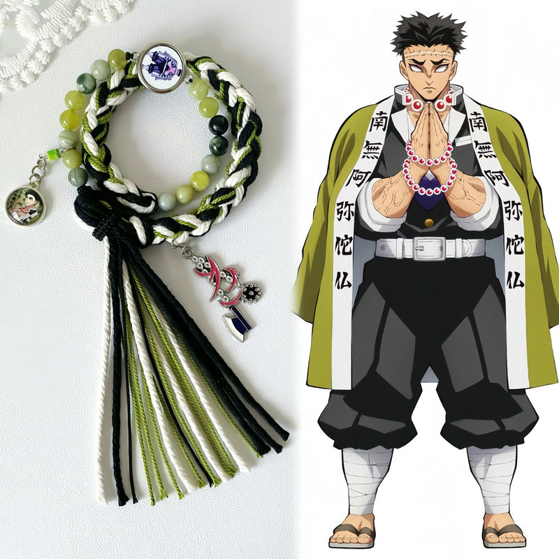 Demon Slayer Double-Layer Braided Bracelets — 20 Characters