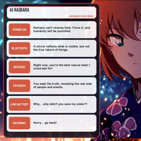 Anime Voice Bluetooth Headphones — Wireless Over-Ear with Japanese Voice Prompts, 22 Designs
