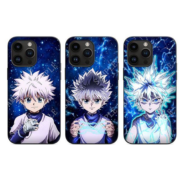 Hunter x Hunter Character Lenticular Phone Case on a white background