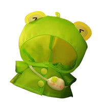 Cotton Doll Raincoat Outfit for 10cm / 15cm Plush Dolls - Changeable Clothes