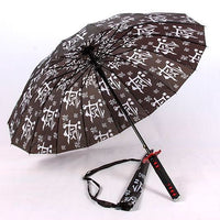 Demon Slayer Sword Umbrella — Katana-Handle Rain & Sun Umbrella