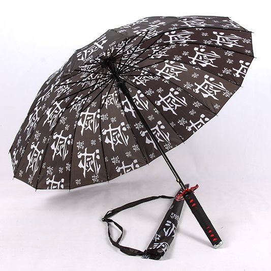 Demon Slayer Sword Umbrella — Katana-Handle Rain & Sun Umbrella
