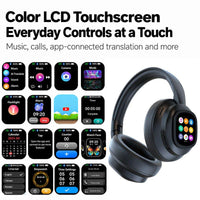 Touchscreen Wireless Over-Ear Headphones