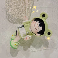Animal Hoodie Outfit for 10cm / 20cm Cotton Dolls - Cat / Dog / Bunny / Frog