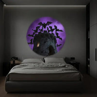 Halloween Projector Lamp — Spooky Scene Night Light