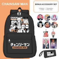 Chainsaw Man School Backpack — 17 Designs — product view 7