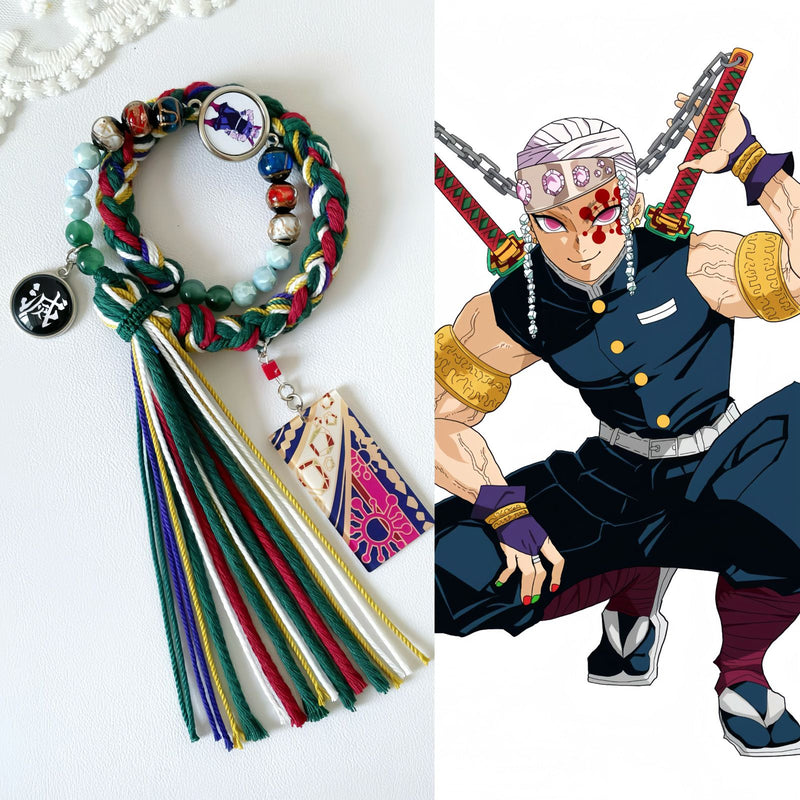 Demon Slayer Double-Layer Braided Bracelets — 20 Characters