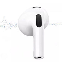 Complete stem-style earbud and supplier-listed specifications