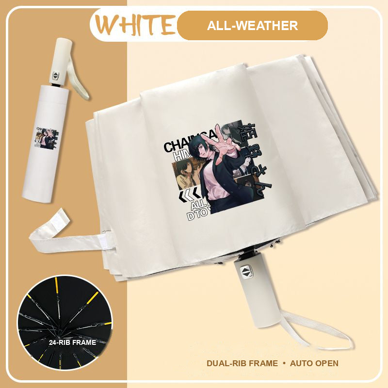Chainsaw Man Automatic Umbrella — 16 Designs — product view 45