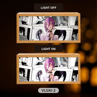 Chainsaw Man Reze Panoramic Light-Up Art Frame — 9 Designs — product view 10