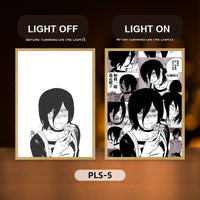 Chainsaw Man Reze Light-Up Art Frame — 9 Designs — product view 12