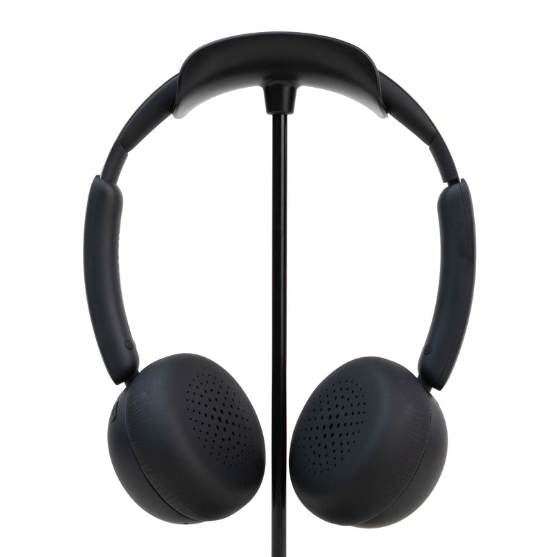 Black Custom Anime Display Headphones, inner ear cushions and speaker covers
