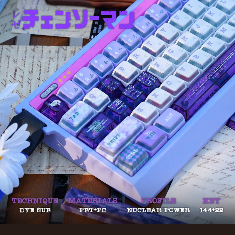 Chainsaw Man Reze PBT Keycap Set — 7 Layouts — product view 5
