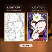 Chainsaw Man Reze Light-Up Art Frame — 9 Designs — product view 8