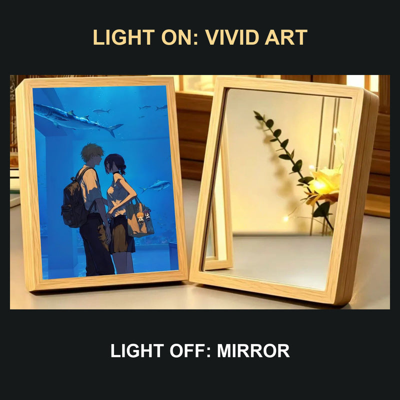 Chainsaw Man Reze Light-Up Art Frame — 10 Designs — product view 9