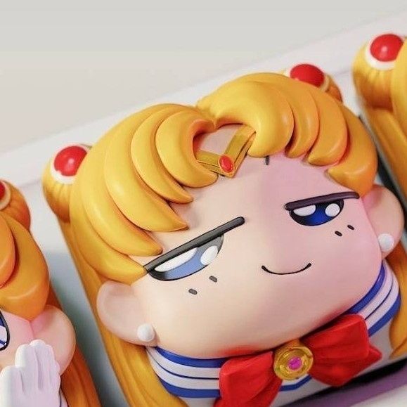 Sailor Moon 3D Keycap for Mechanical Keyboard