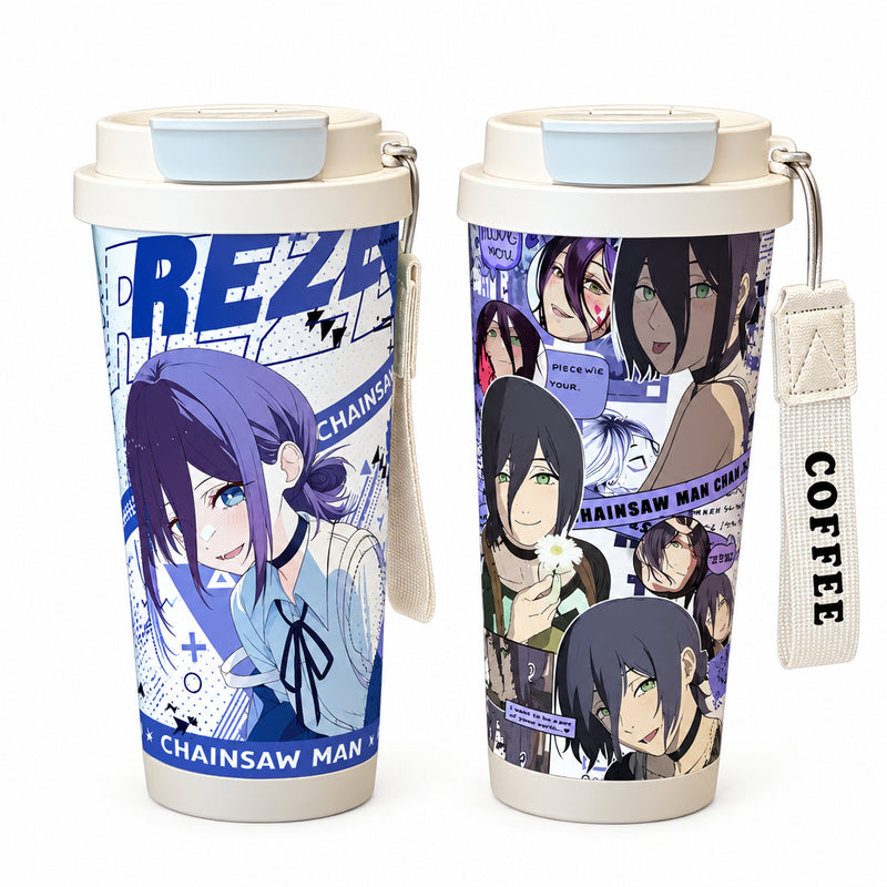 Chainsaw Man Reze 520 ml Insulated Tumbler — 24 Designs
